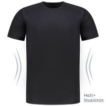 Finn Design Komfort T-Shirt mit stabilisierender Funktion Farbe schwarz Größe: 6XL