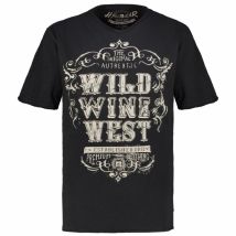 HangOwear Trachten T-Shirt mit Print "Wild Wine West"