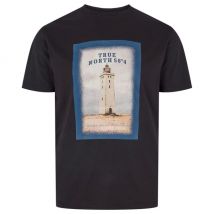 North T-Shirt mit Motiv-Print