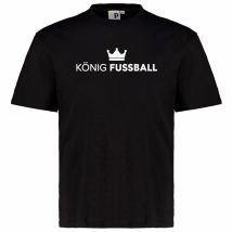 Pfundskerl Motto T-Shirt "König Fussball"