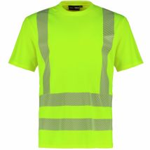 Abraxas Ultraleichtes Safety T-Shirt in Warnfarbe