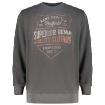 Redfield Sweatshirt mit Garment-Dye-Färbung