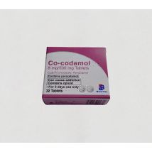 Co-Codamol Tablets 8/500mg 32 Tablets