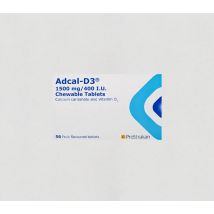 Adcal D3 Chewable Tablets Fruit Flavour 56 Pack