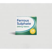 Ferrous Sulphate 200mg Tablets x 28