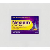 Nexium Control Gastro-Resistant Tablets 7 Tablets (SHORT DATED 09/2026)