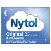 Nytol 25mg 20 Tablets Two a Night