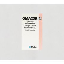 Omacor 1000mg capsules - 100 Capsules