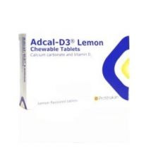 Adcal D3 Chewable Tablets Lemon Flavour 112 Pack