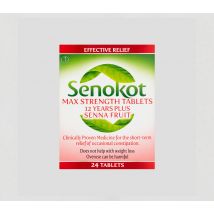 Senokot Max Strength 24 Tablets 12 Years Plus