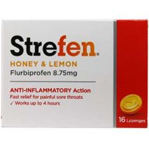 Strefen Honey and Lemon 16 Lozenges