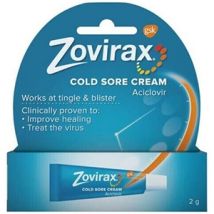Zovirax Cold Sore Relief Treatment Cream 5% - 2g Tube