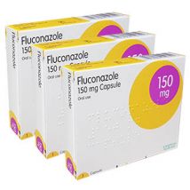 Fluconazole 150mg 1 Capsule Thrush Treatment (3 Pack)