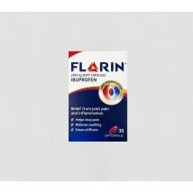 Flarin 200mg Ibuprofen Soft Liquid Capsules 30's