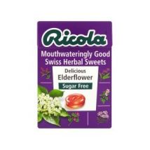 Ricola Elderflower SF Lozenges Box 45g (CLR)