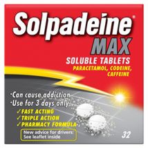 Solpadeine Max SOLUBLE 32 Tablets