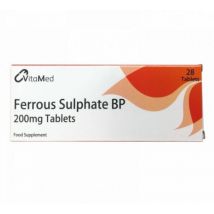 Ferrous Sulphate 200mg Tablets x 28