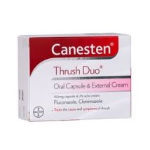 Canesten Thrush Duo Oral Capsule and External Cream