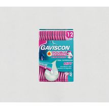 Gaviscon Double Action Liquid Sachets Mint Flavour x 12