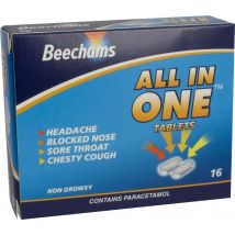 Beechams All-in-one Tablets Non-drowsy 100mg/250mg/5mg  16