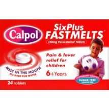 Calpol Fast Melts 6+ Tablets 250mg  24