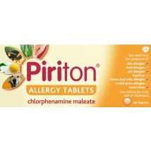 Piriton Antihistamine Allergy Relief Tablets Chlorphenamine