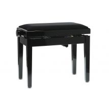 GEWA Pianobank Deluxe Autolift schwarz Hochglanz