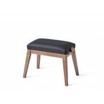 K&M Klavierbank 13945 Walnuss, Polster Samt schwarz