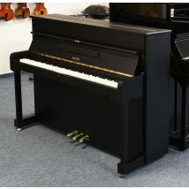 Sauter Klavier gebraucht mit 3 J Garantie, Made in Germany, schwarz matt