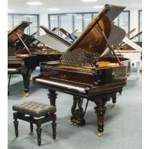 Steinway & Sons Flügel, Modell A, 188 cm, schwarz Hochglanz, Bj. 1900
