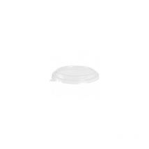 Couvercle plat transparent en RPET Ø 165 mm pour BOLCK1100S - 300 pcs