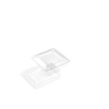 Couvercle carré en RPET transparent 10x10x1,2 cm pour SLCS250 et SLCS175 - 300 pcs