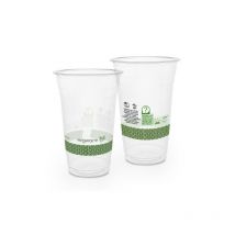 Pot en PLA biodégradable transparent 590 ml - 1 000 pcs