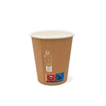 Gobelet en carton brun 350 ml - 1 000 pcs