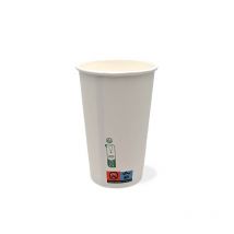 Gobelet en carton blanc 450 ml - 1 000 pcs