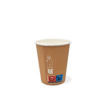 Gobelet en carton brun 180 ml - 1 000 pcs