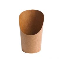 Etui wrap en carton kraft brun 360 ml - 1 000 pcs