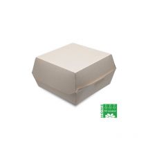 Boîte burger en carton 14x14x9 cm - 200 pcs