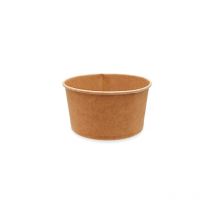 Pot à glace en carton kraft brun 260 ml - 1 000 pcs