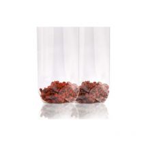 Sachet confiseries plat en cellophane transparent 16x8 cm - 100 pcs