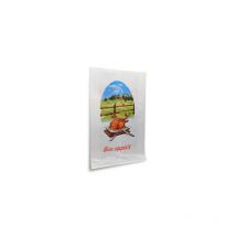 Sachet pour poulet ingraissable en papier imprimé 25+8x42 cm - 500 pcs