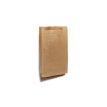 Sac croissants en papier kraft brun 18x7x35 cm - 1 000 pcs