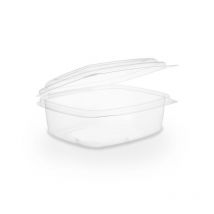 Saladier DELI avec couvercle en CPLA biodégradable transparent 355 ml - 300 pcs