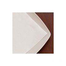 Serviette double point en papier blanc 33x33 cm - 1 200 pcs