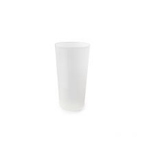 Gobelet réutilisable givré translucide 400 ml - 500 pcs