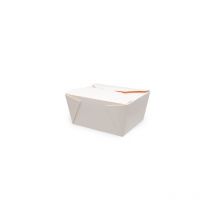 Boîte repas en carton blanc 750 ml - 300 pcs