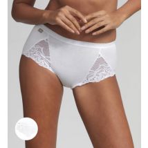 Playtex-Lot de 2 culottes blanches Coton &and Dentelle