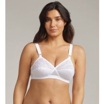 Playtex-Soutien-gorge sans armatures blanc Cœur Croisé 165