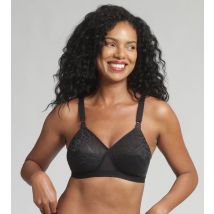 Playtex-Soutien-gorge sans armatures noir Cœur Croisé 165