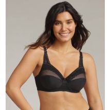 Playtex-Soutien-gorge emboîtant noir Cœur Croisé Microfibre